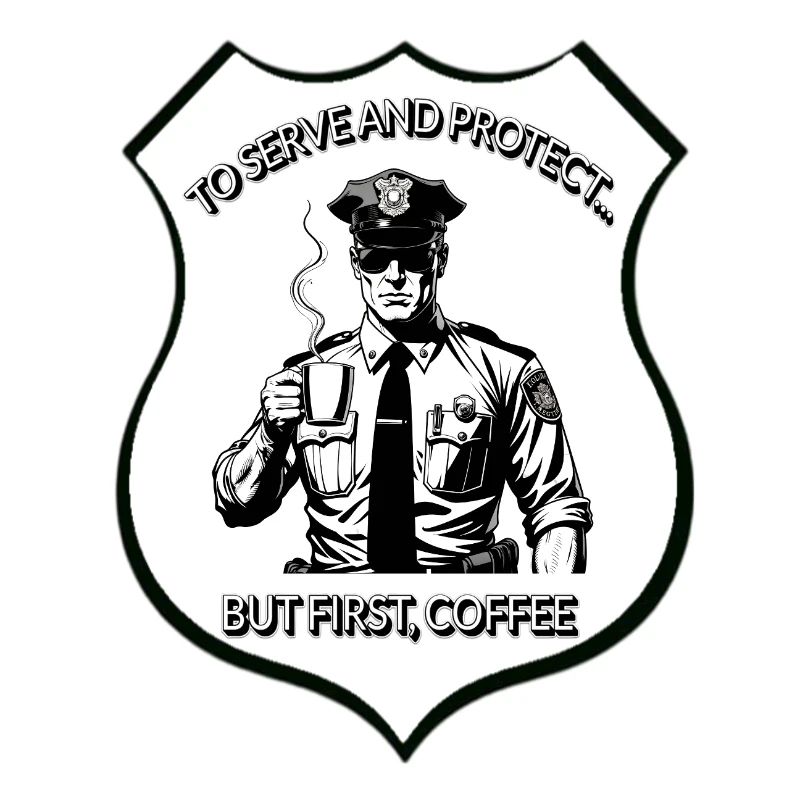 Kaffee serviert