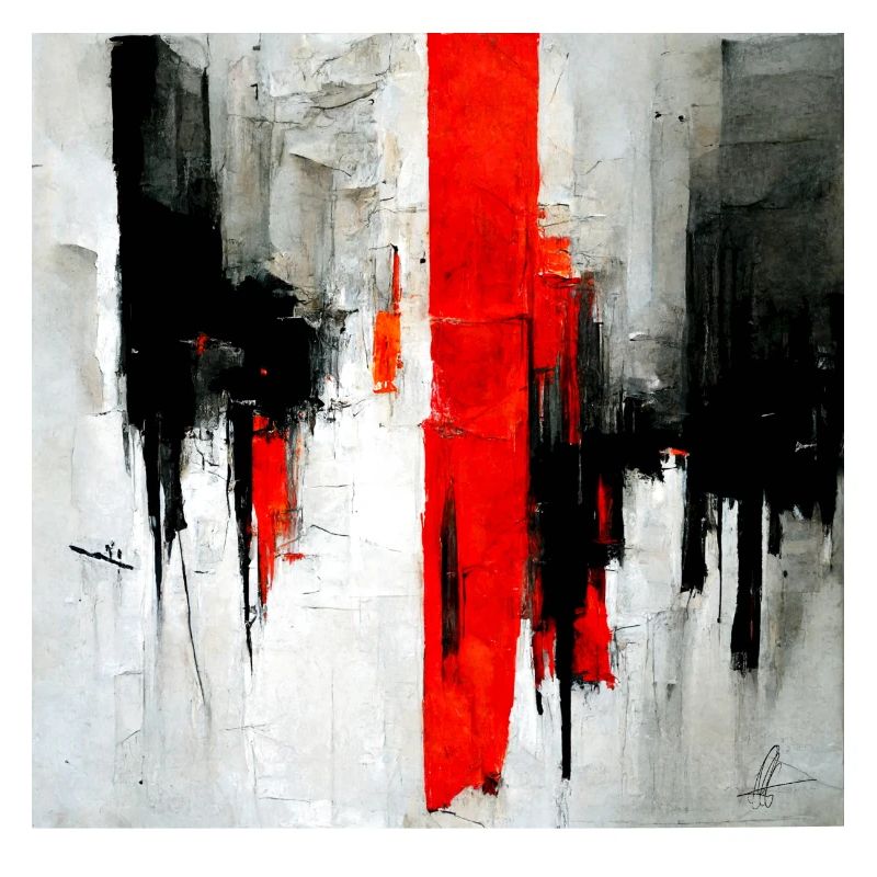 Abstraktes Gemälde Design