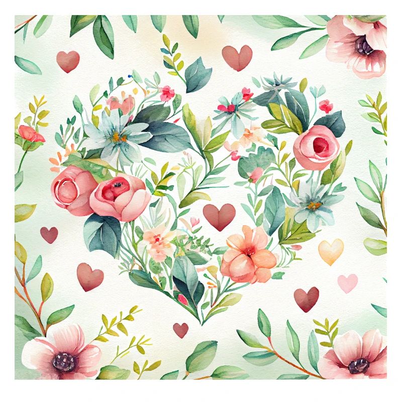 Wildblumen Blumenherz
