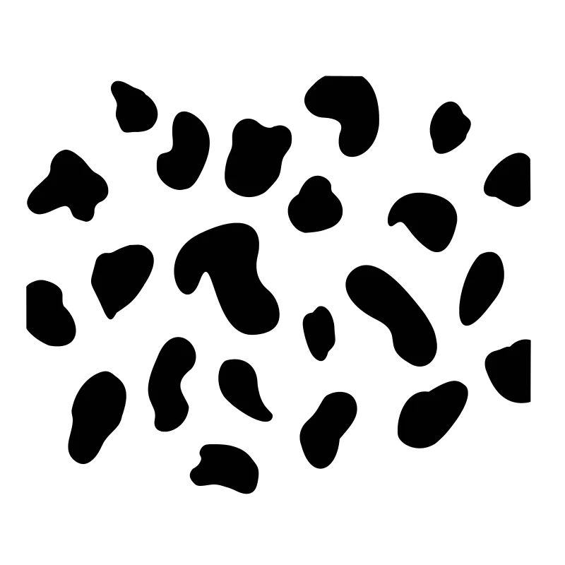 Cow Costume Spots Pattern Dalmatian Spotted