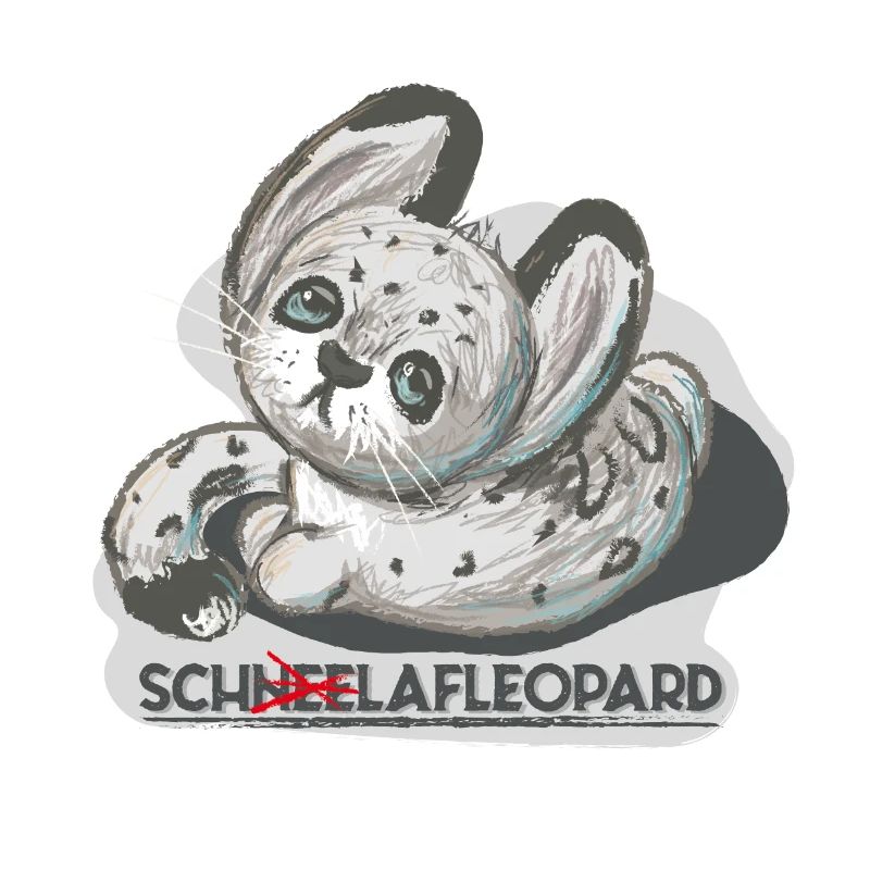 Schlafmütze Krissi, Schneeleopard