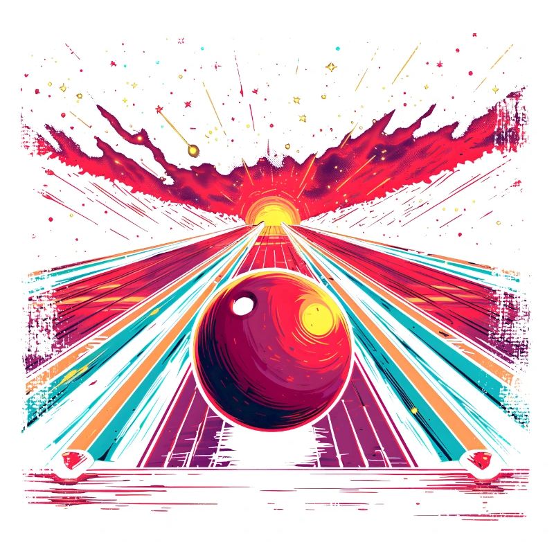 Retro Bowlingbahn