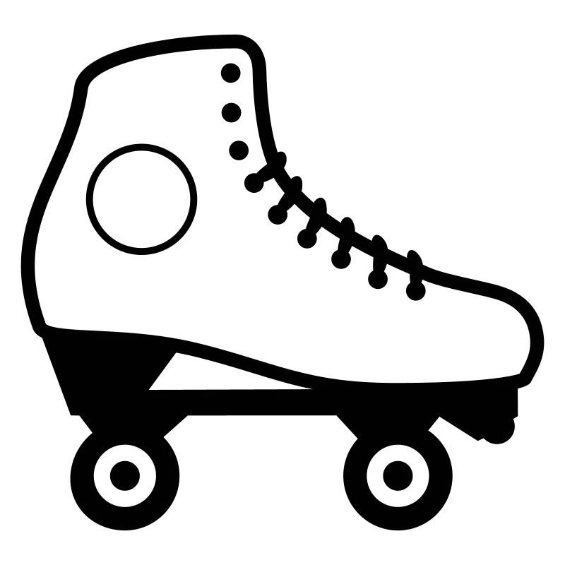 Künstlerischer Rollschuh