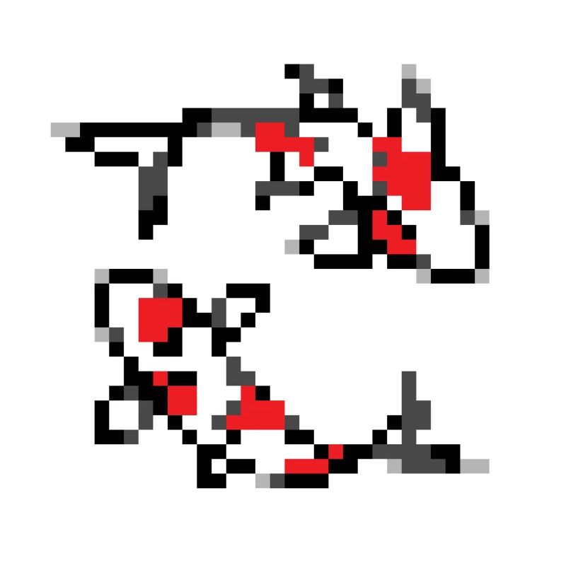 Pixelart Koi