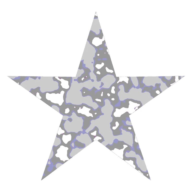 Stern Camouflage - Mit Löchern