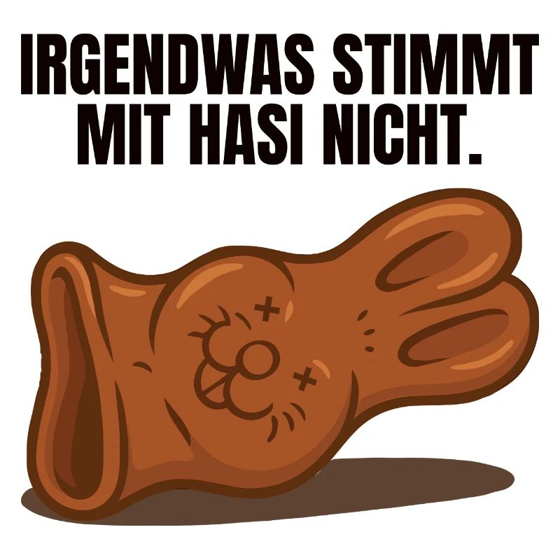 Hasi Ostern Schokohase lustig