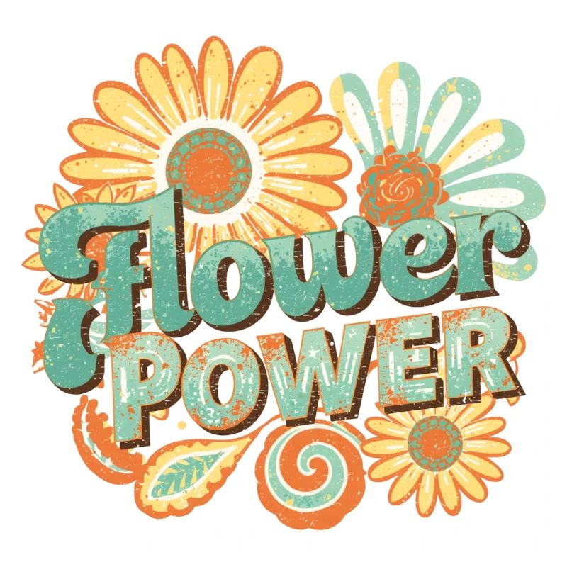 Flower Power Retrogo