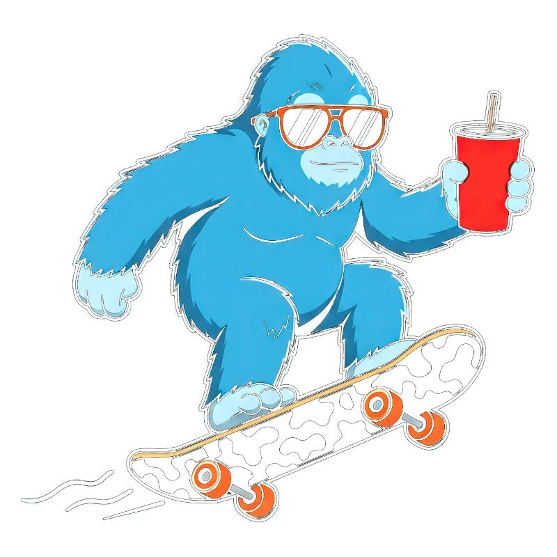 Blauer Yeti Skate & Drink