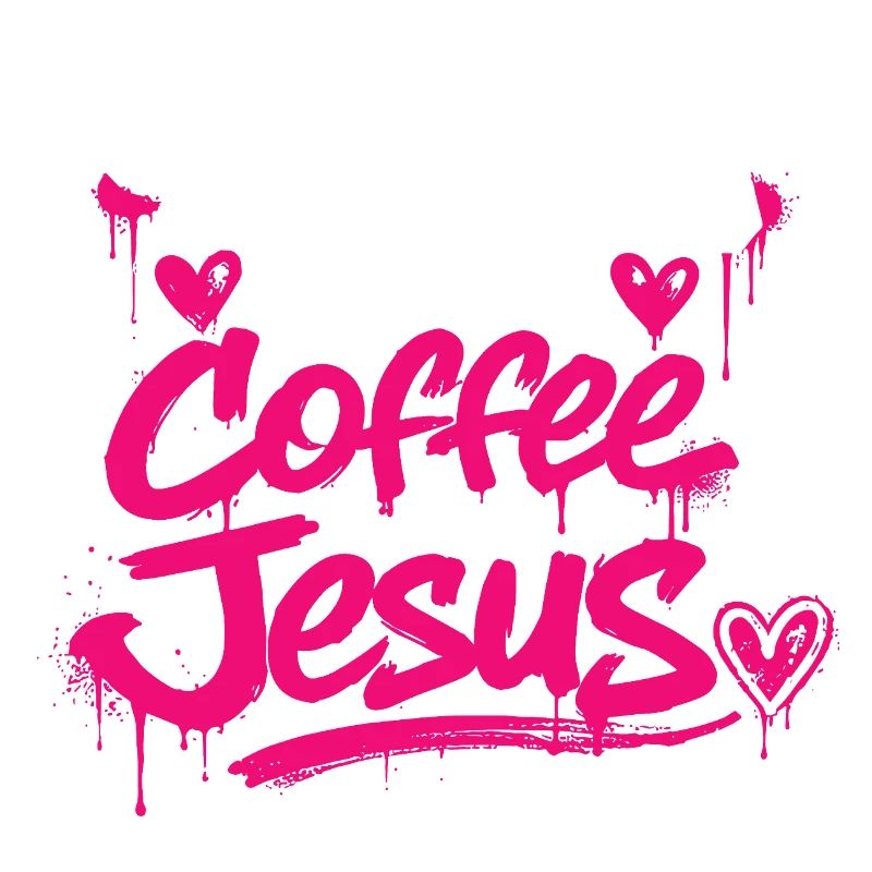 Kaffee & Jesus Graffiti Design
