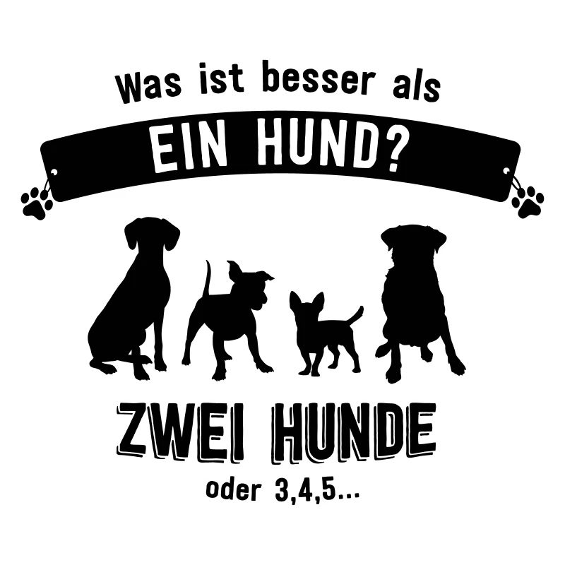 Zwei Hunde