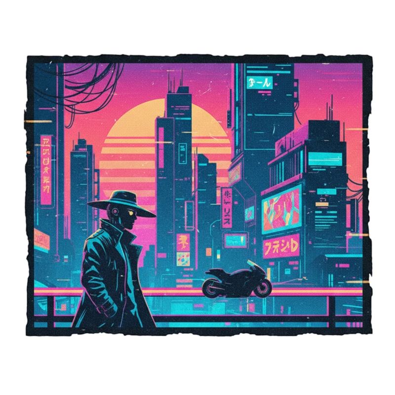 Retro Wave Tokyo Cyber