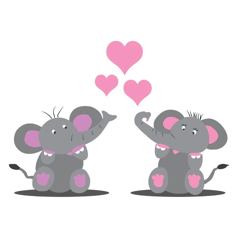Elephants in Love