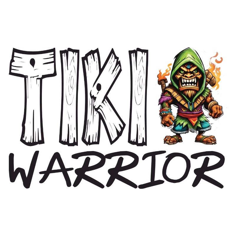 Tiki Krieger Motiv