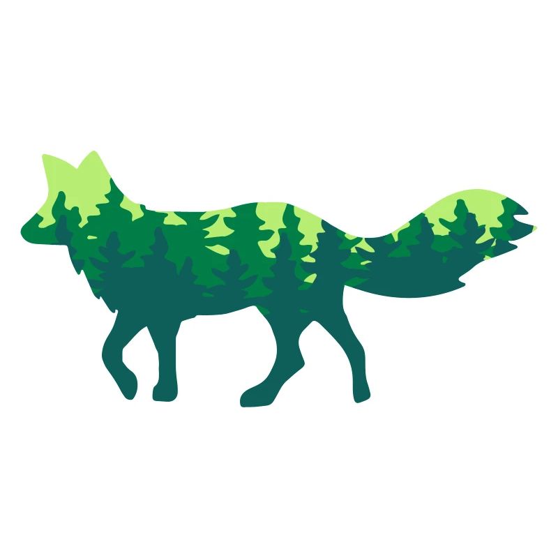 Fuchs Wildlife Fox Forêt de sapins