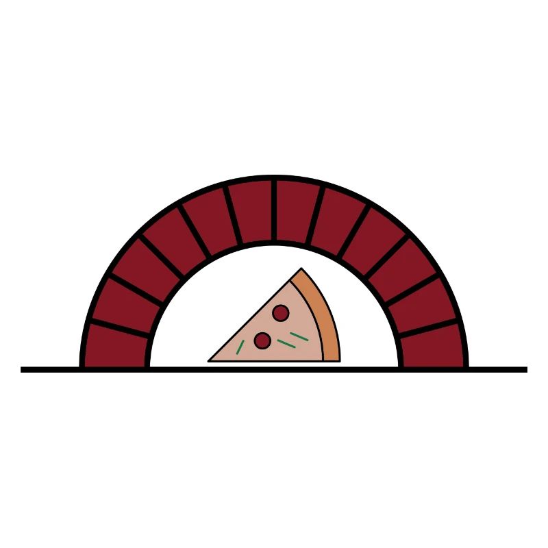 pizza im ofen