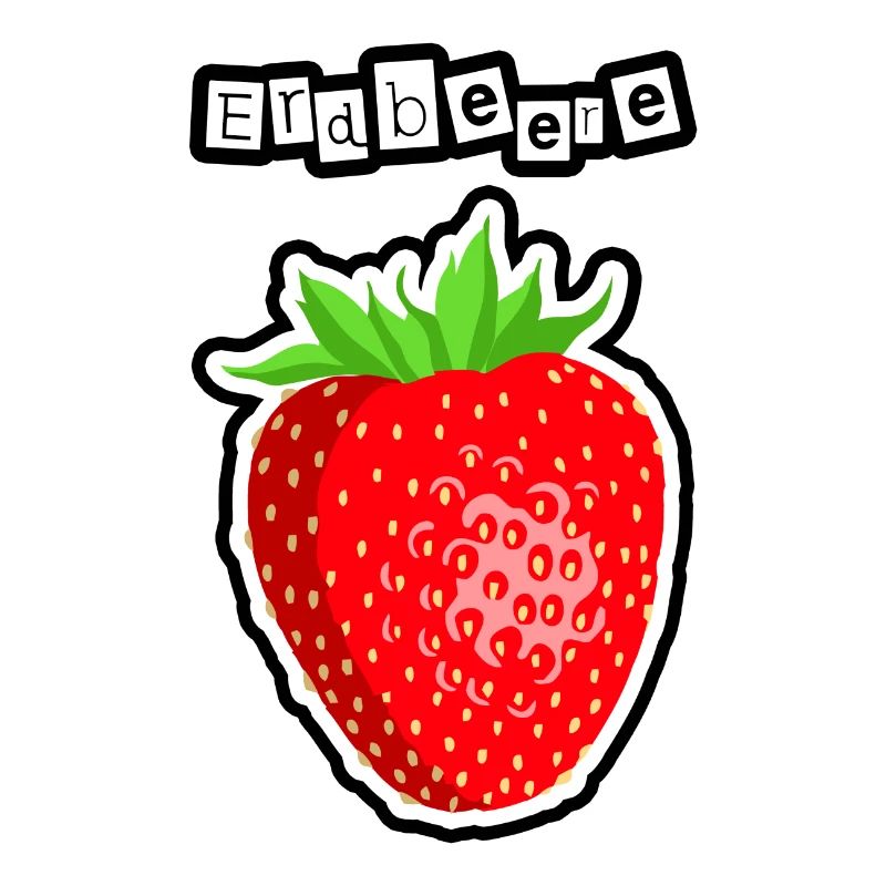 Rote Erdbeere