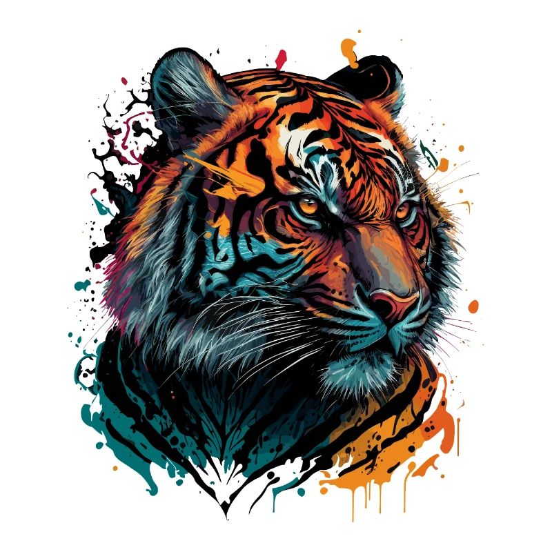 Bunter Tiger