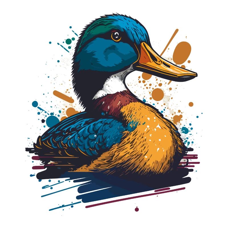 Enten-Kunstwerk