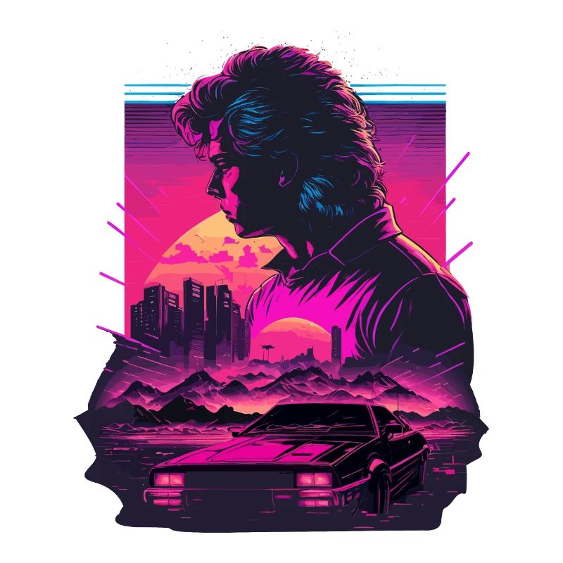 Neon-Retro-Kunst