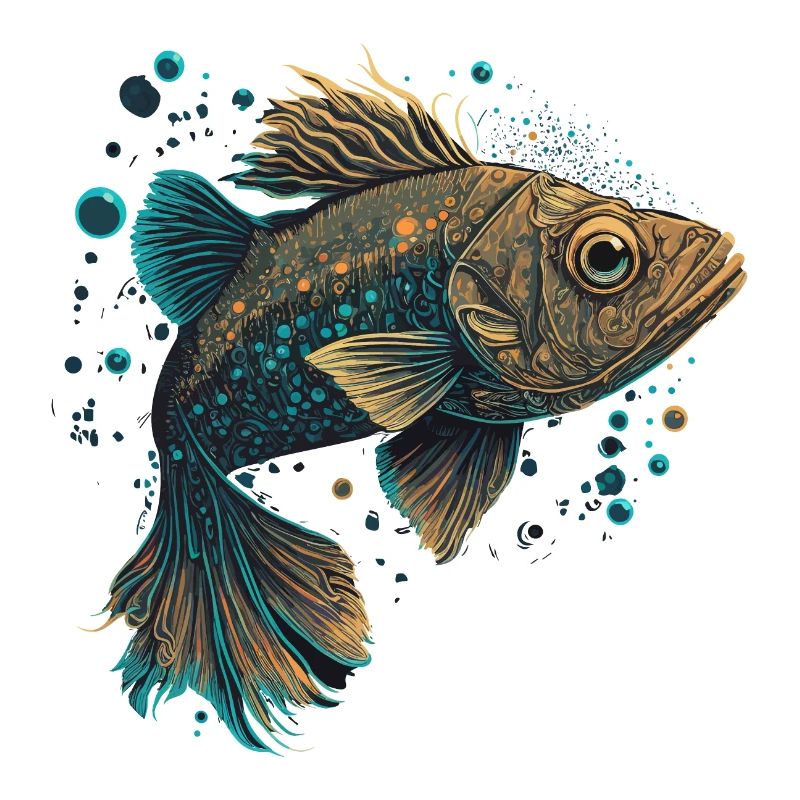 Forelle Illustration