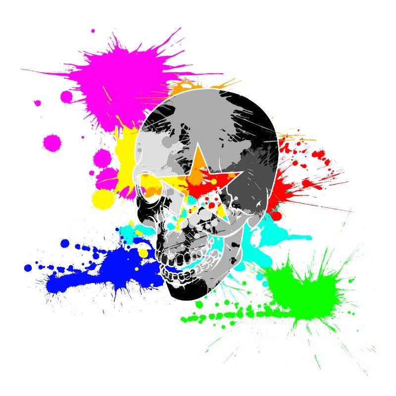 Skull Star Splash