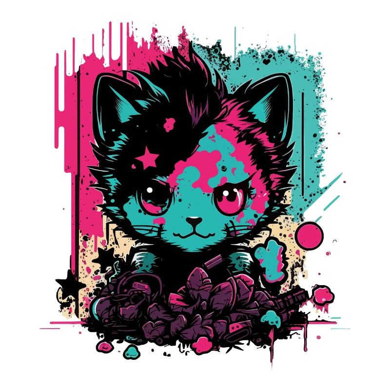 Punk Katze