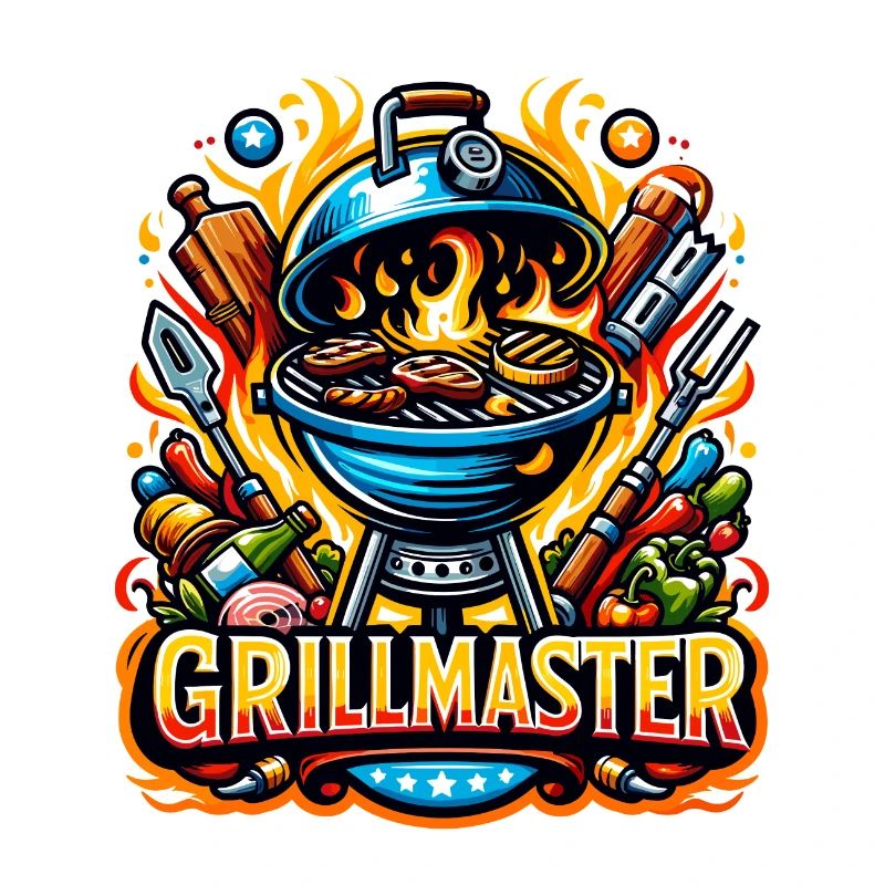 GrillMaster - Grill Illustration