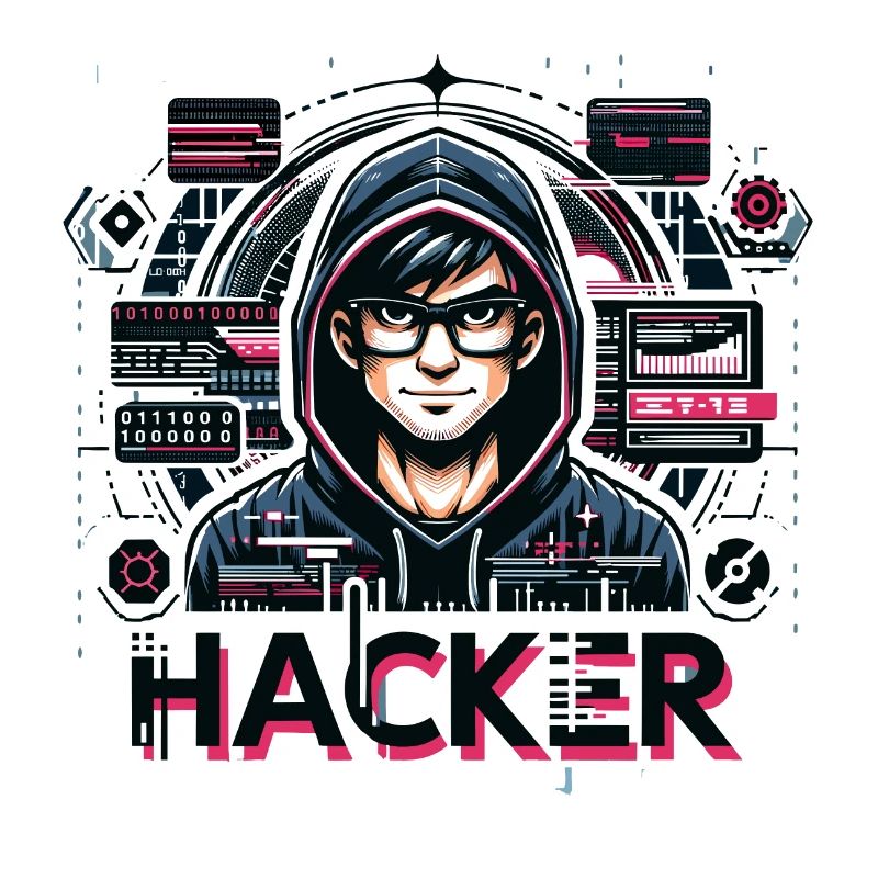 Hacker - Illustration