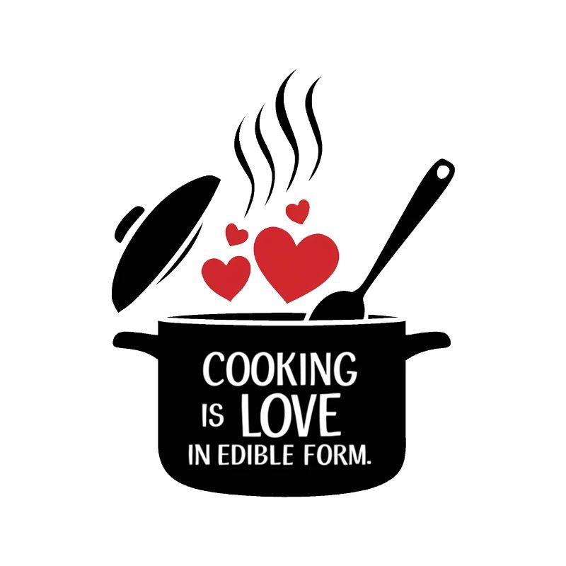 La cuisine, c’est l’amour sous forme comestible.