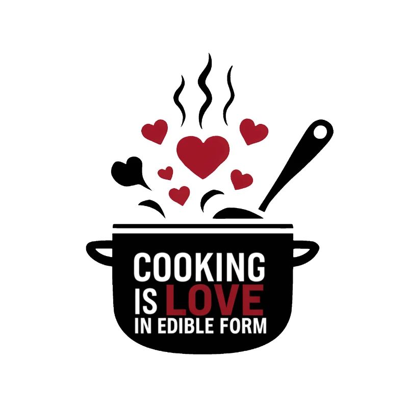 La cuisine, c’est l’amour sous forme comestible.