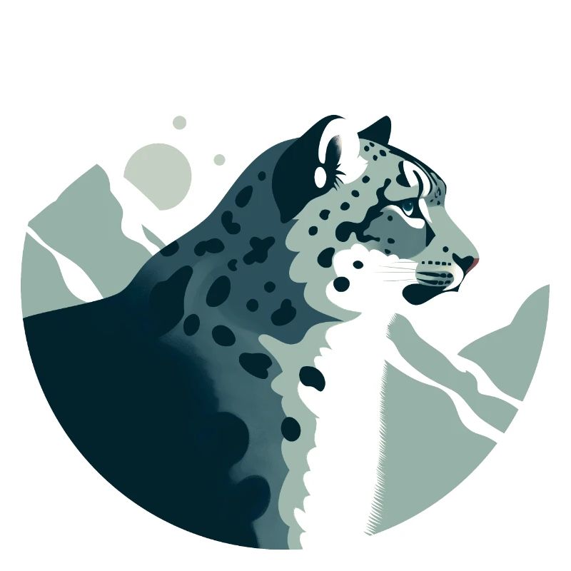 Schneeleopard