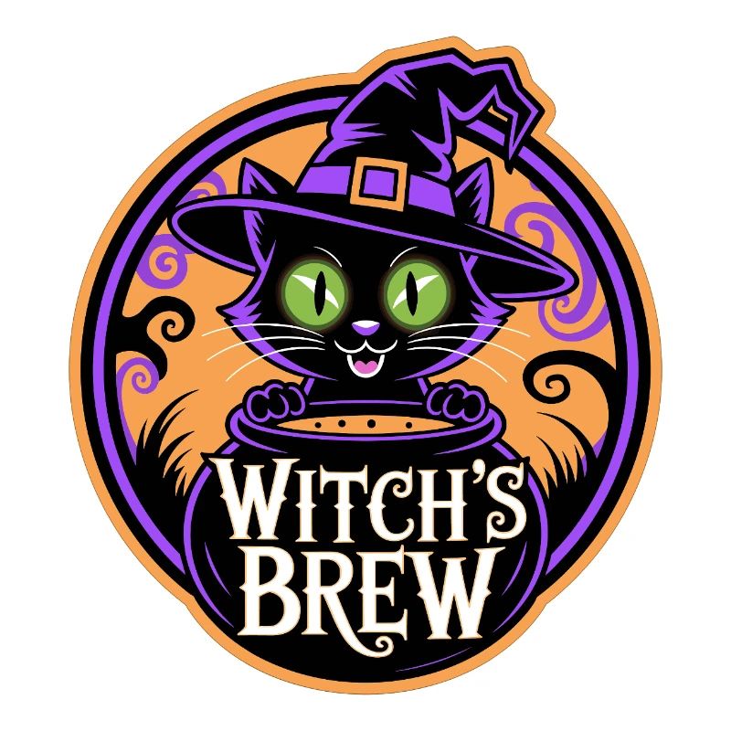 Witch's Brew – Mystic Witch Cat