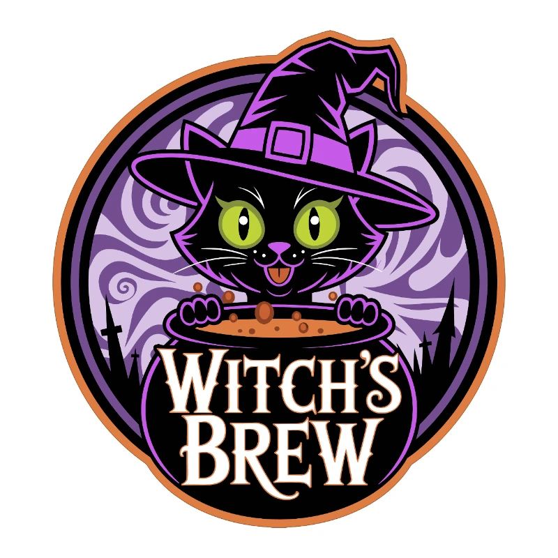 Witch's Brew – Mystic Witch Cat
