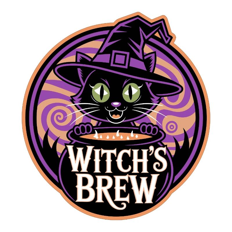 Witch's Brew – Mystic Witch Cat