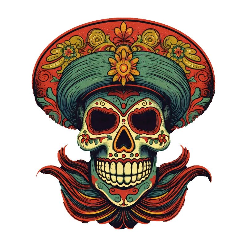 Crâne de Cinco de Mayo