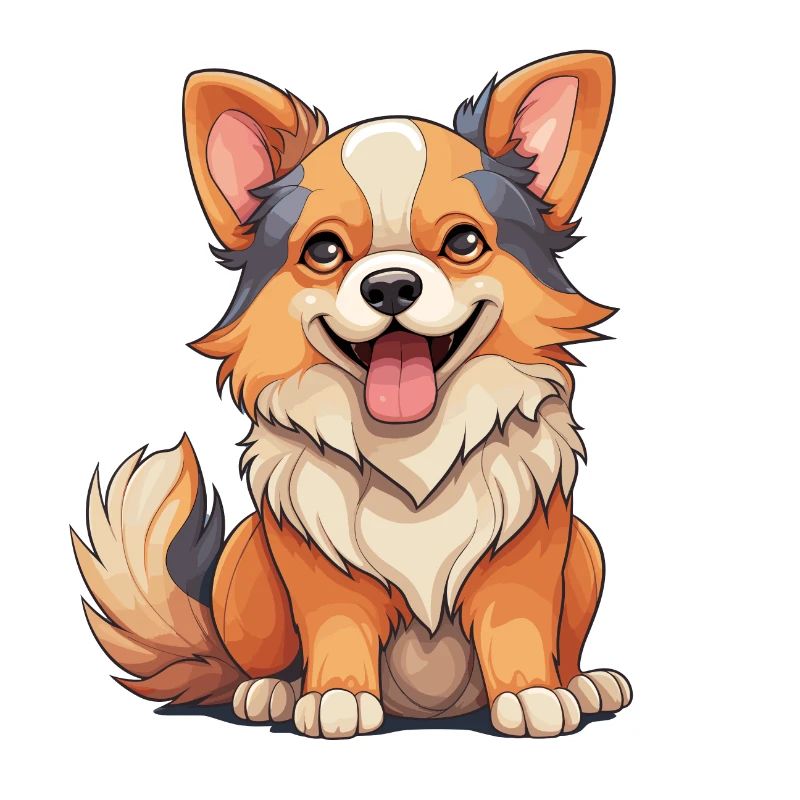 Hund - Kawaii Style