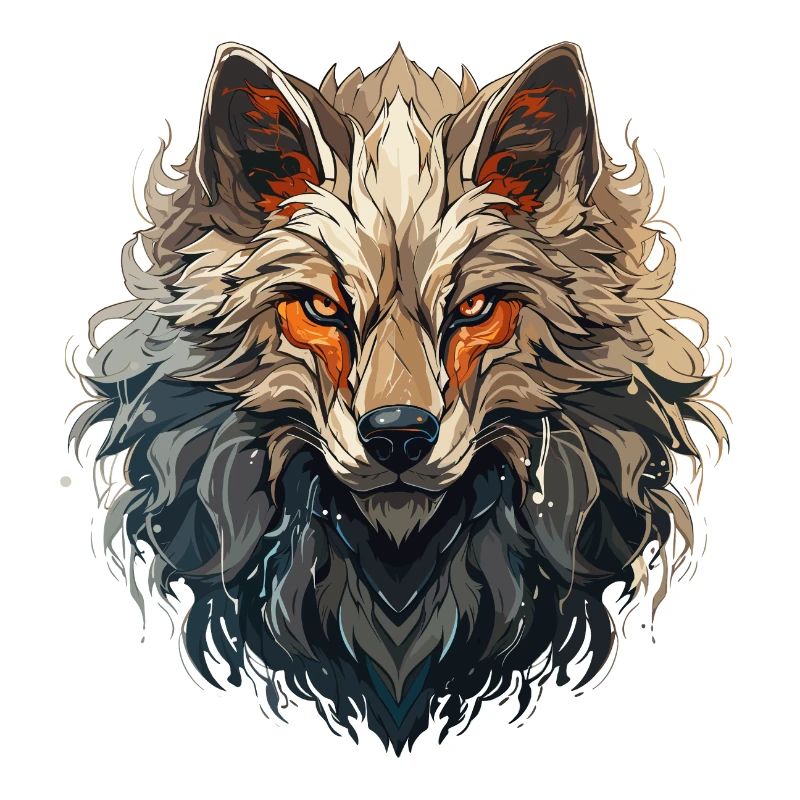 Wolf - Illustration