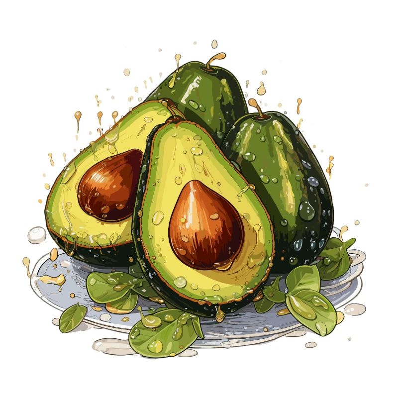 Avocado - Illustration