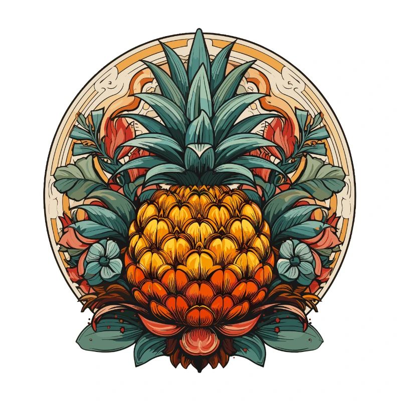 Ananas - Illustration