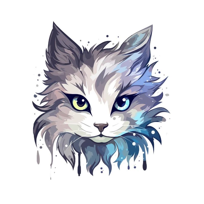 Katze - Illustration