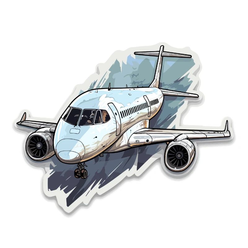 Flugzeug - Illustration