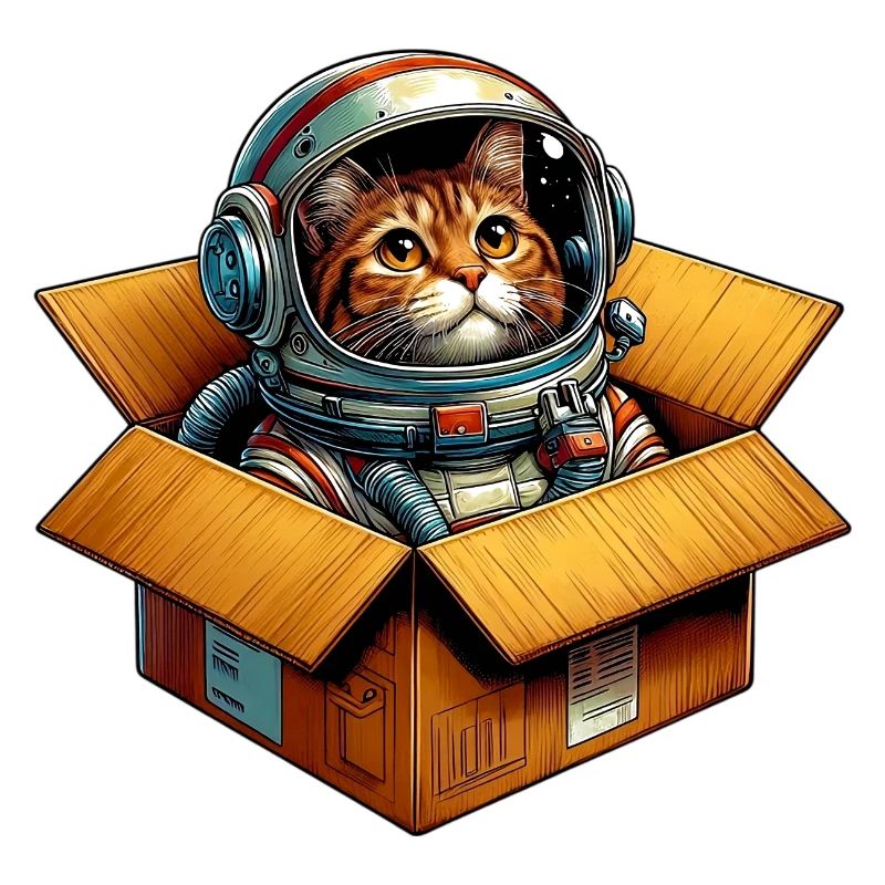 Astronaut Katze