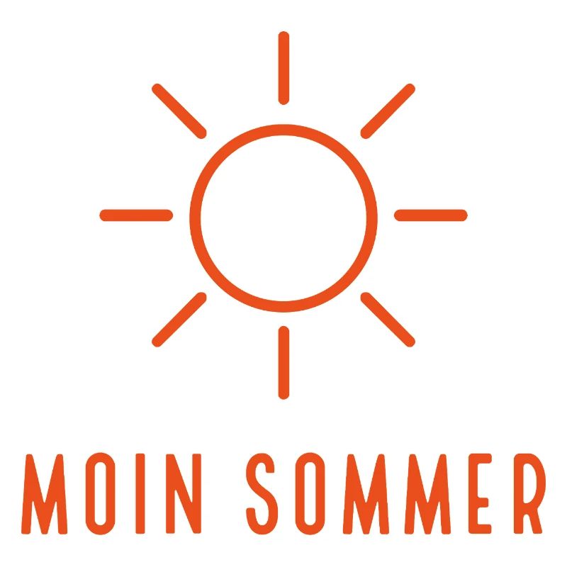 Lebendige Sommerenergie Sonnenlogo