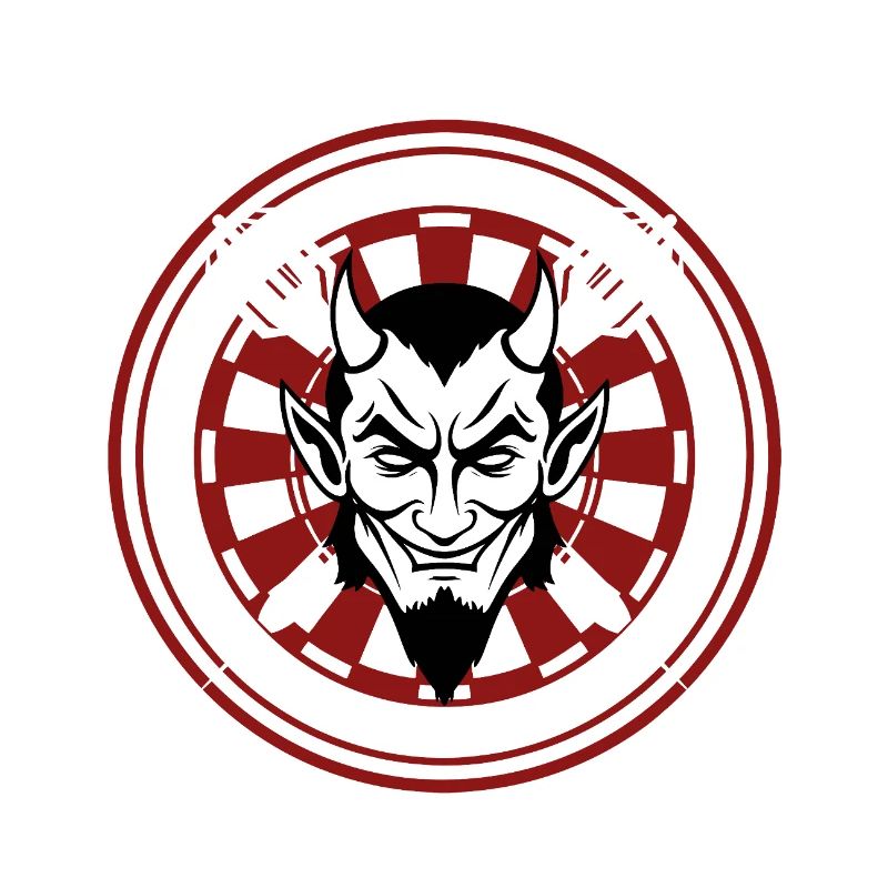 DARTS, DARTBOARD AND DEVIL 