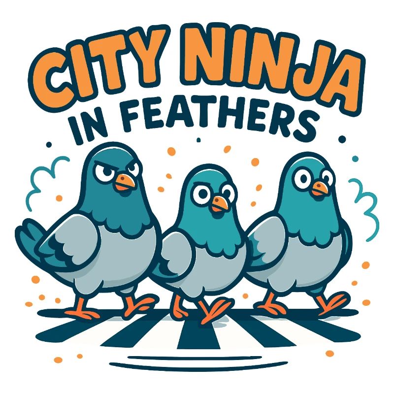 City Ninja in Feathers
