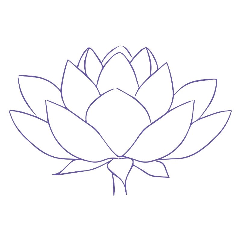 LOTUS BLAUE LILA