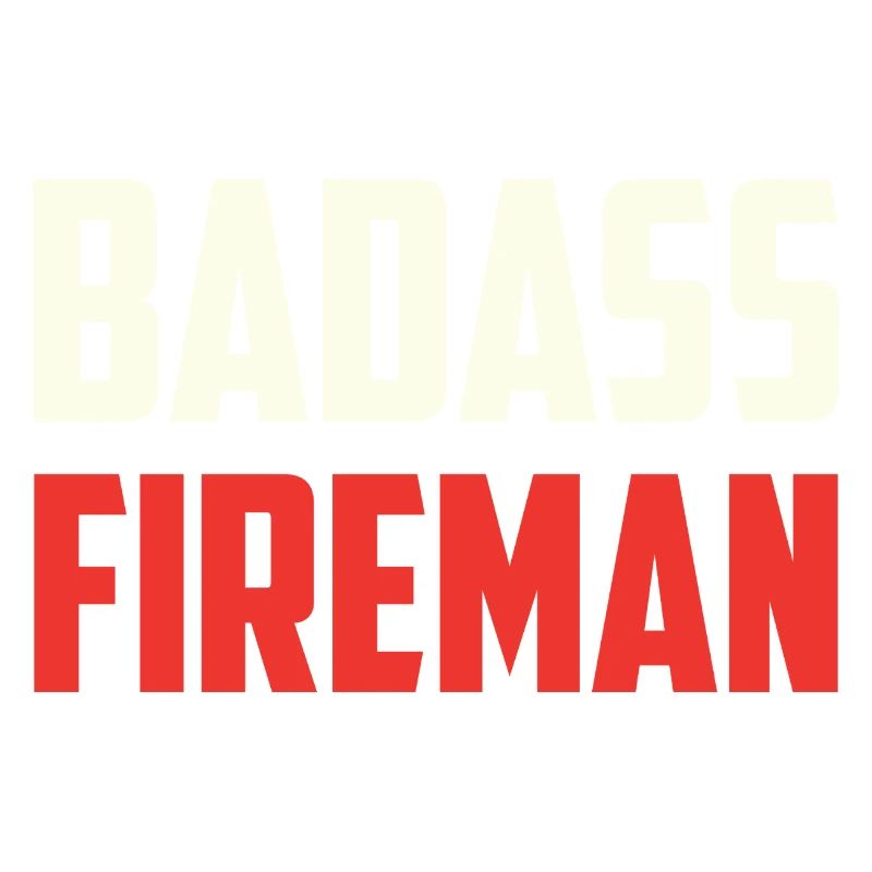 Kampflustiger Feuerwehr-Badass