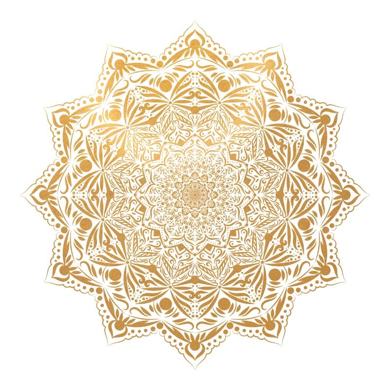 Mandala in Gold