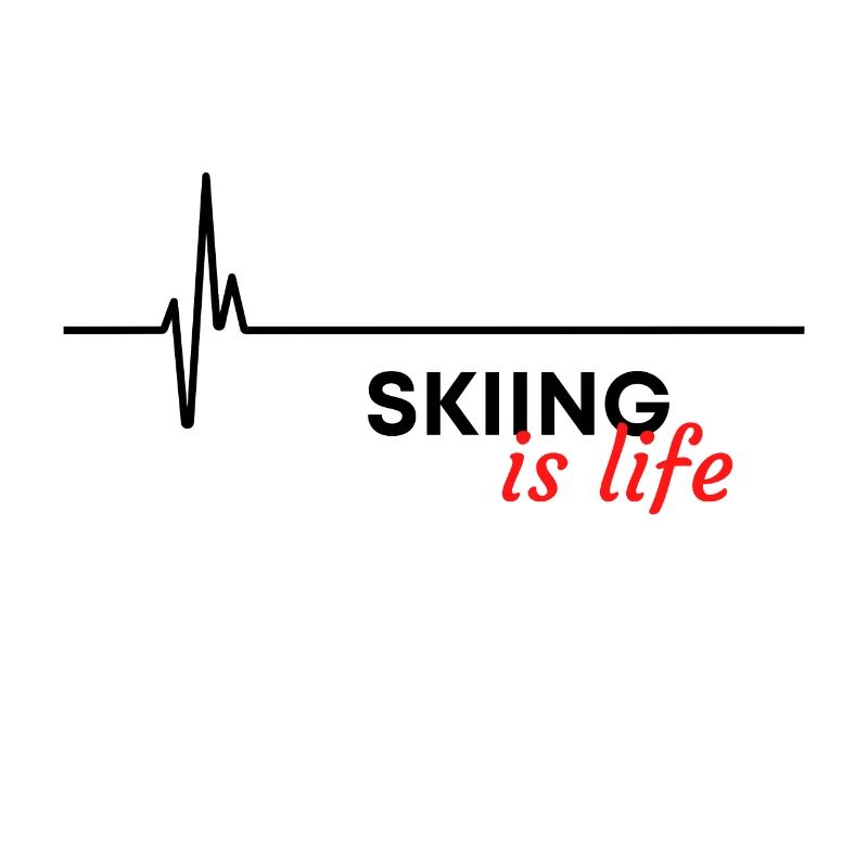 Skifahren ist Leben.