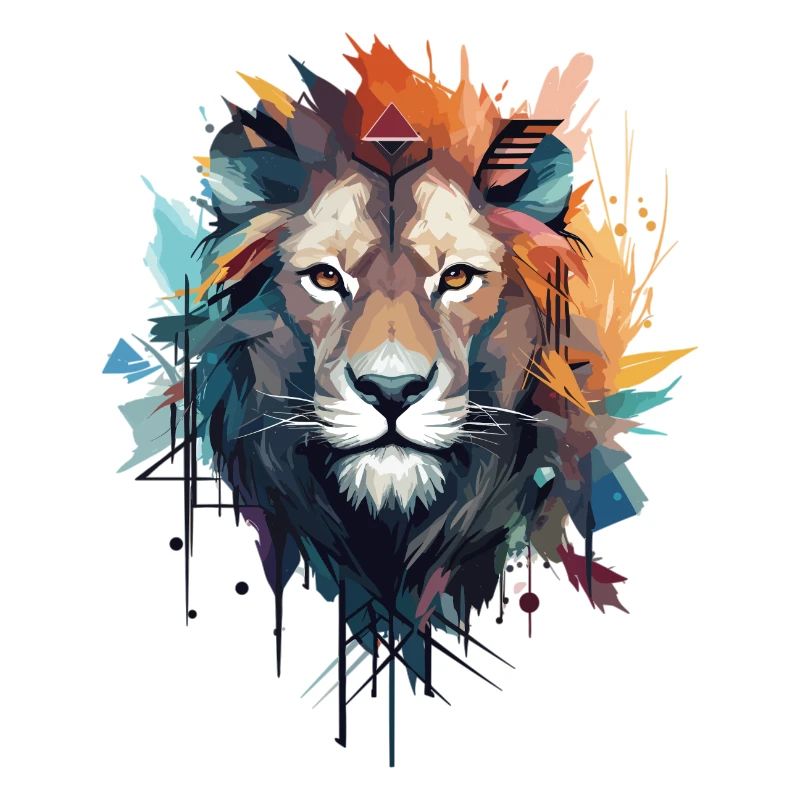 Artistic Lion